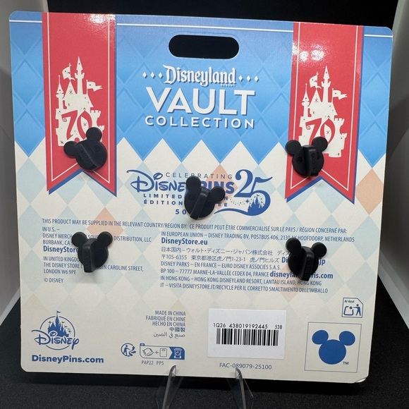 Disney Vault Collection Pin Set - Picture 2 of 2